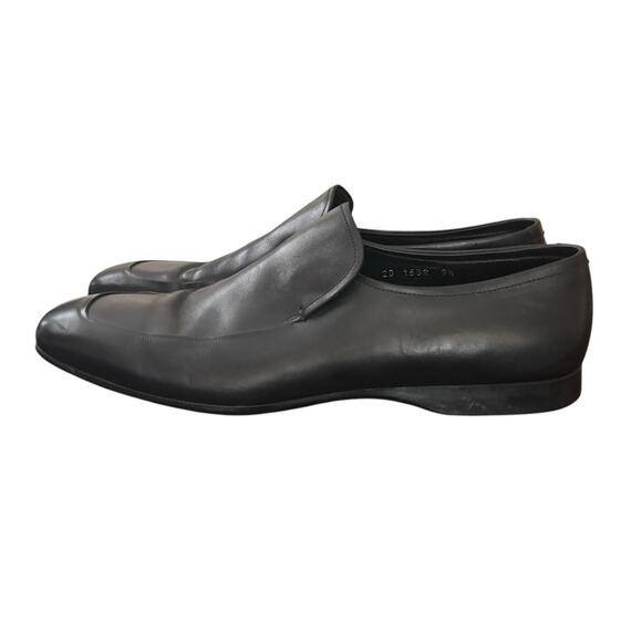 PRADA Slip On Black Dress Loafers Size 9.5 - Picture 2 of 13